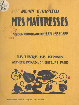 cover image of Mes maîtresses